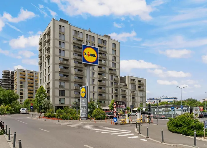 Mido Duo In New Building With Parking, Self Check-In And Security Apartment Bucureşti